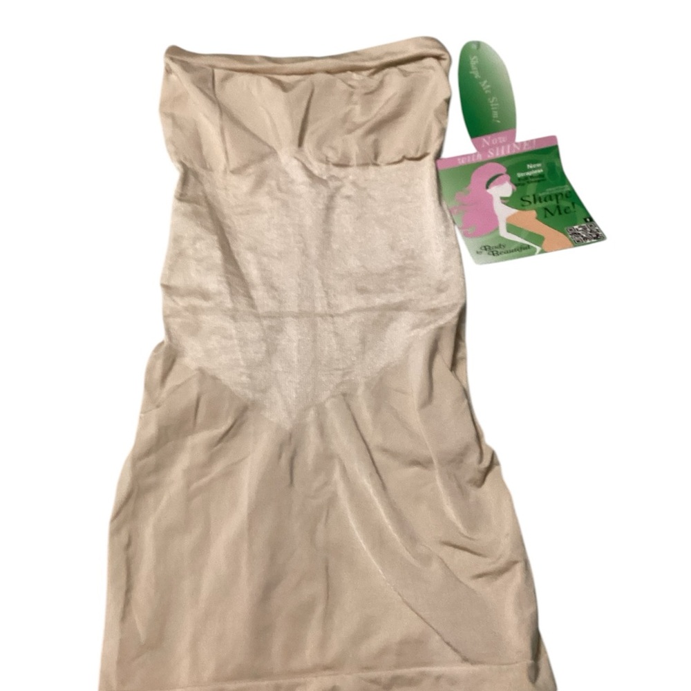 NWT Body Beautiful Strapless Body-Shaping Shapewear, Size Large